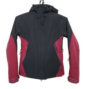 Womens Solstice 3-in-1 Ski Jacket Coat Size Medium Black Red Snowboard Winter